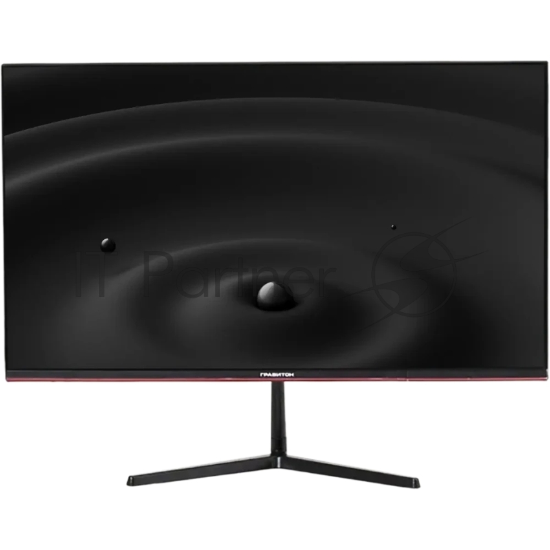 Монитор 23.8" Гравитон МН24Б IPS 1920x1080, 75 Гц, 5 мс, 16:9, 300 кд/м², 2×HDMI 2.0, USB-C (65 Вт PD), USB Hub (2×USB 2.0), 3.5 Jack, динамики (2×3 Вт), HDR10, FreeSync, черный, в реестре Минпромторга