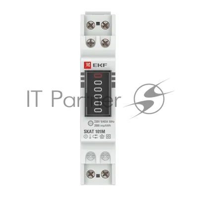 Счетчик электрической энергии модульный SKAT 101М/1 - 5(40) Ш Р M PROxima