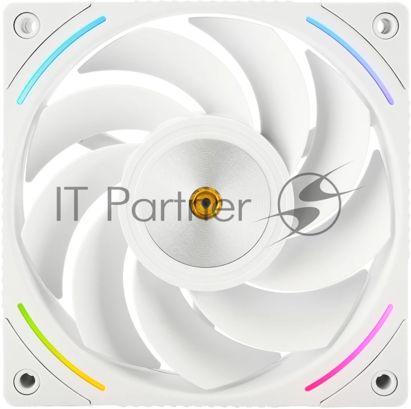 Кулер для корпуса Thermalright TL-K12RW Reverse (120x120x25mm, 4-pin PWM, ARGB, 69CFM, 27dBA, 2150RPM, White)