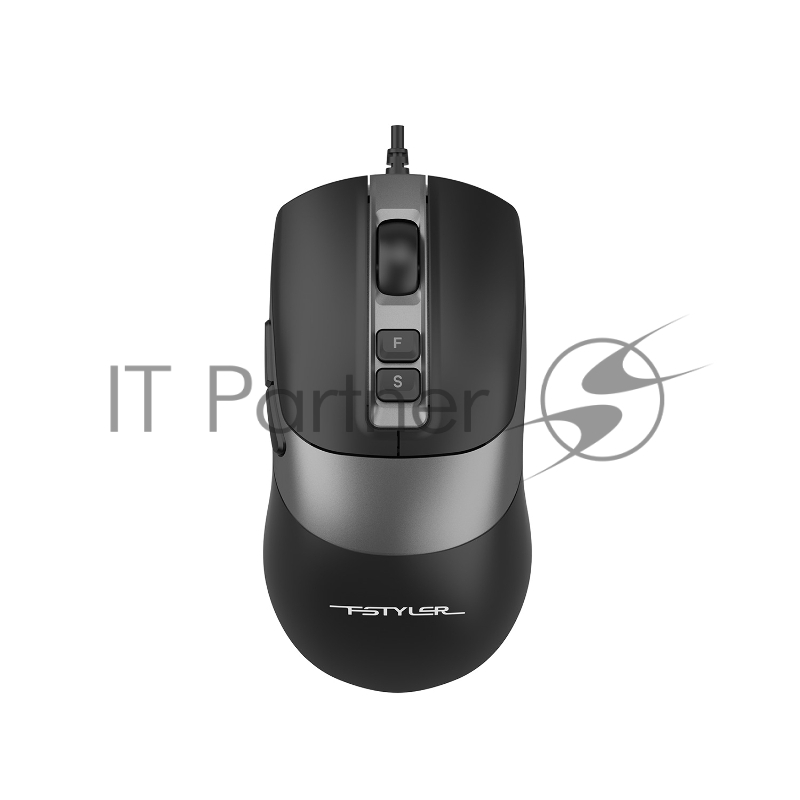 Мышь A4Tech Fstyler FM50S Plus черный оптическая 1200dpi USB 6but