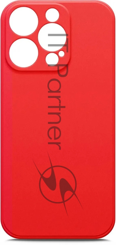 Чехол (клип-кейс) BoraSCO для Apple iPhone 14 Pro Microfiber Case красный (70808)