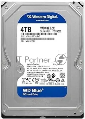 Жесткий диск HDD WD Blue 4Tb 5400rpm SATA 128Mb 3.5"