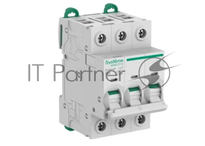 Автоматический выключатель Systeme Electric S9F22320 Systeme9 C 20A 3P 6kA 400В