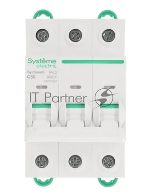 Автоматический выключатель Systeme Electric S9F22350 Systeme9 C 50A 3P 6kA 400В