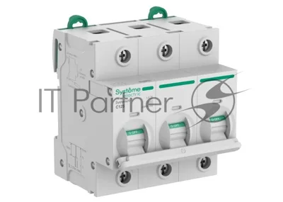Автоматический выключатель Systeme Electric S9H32392 Systeme9 27мм C 125A 3P 10 kA 400В