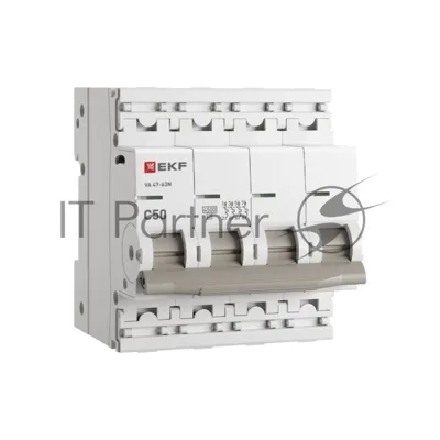 Автоматический выключатель EKF M634450C 4P 50А (C) 4,5kA ВА 47-63N PROxima