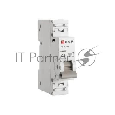 Автоматический выключатель EKF M636108C 1P 8А (C) 6кА ВА 47-63N PROxima