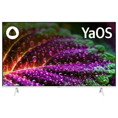 Телевизор BBK 43" 43LEX-7247/FTS2C (W) белый DLED FHD 60Hz Smart TV Яндекс ТВ