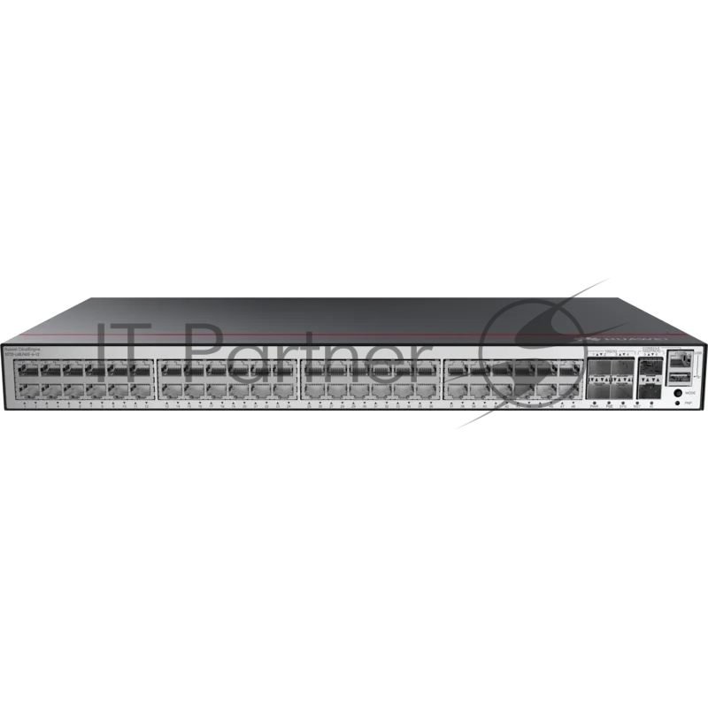 Коммутатор Huawei S5735-L48LP4XE-A-V2, 48×1 Гбит/с PoE + 4×10 Гбит/с SFP+, управляемый