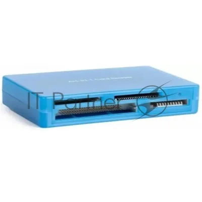 Карт-ридер AeroCool AMGCRM8300/синий/microSD/miniSD/SD/MMC/RS-MMC/MMCplus/MMC/MS Pro/MS/USB 2.0/пластик