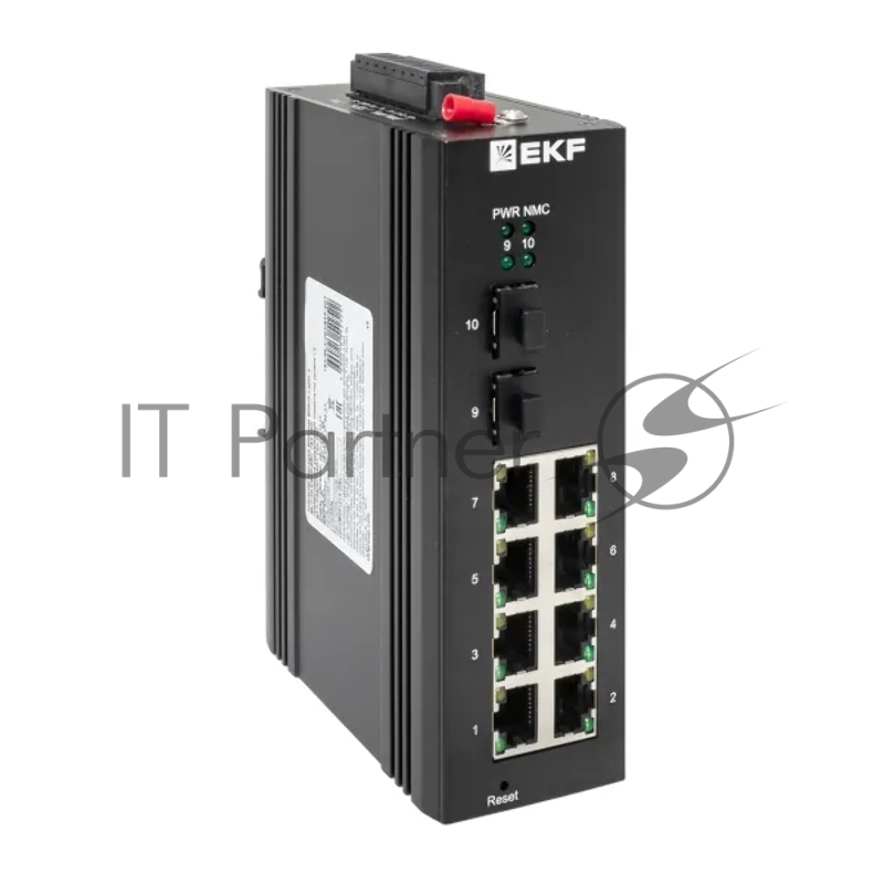 Коммутатор EKF TSX-ML2-2GX/SFP-8GT, 8×1 Гбит/с + 2×1 Гбит/с SFP, управляемый