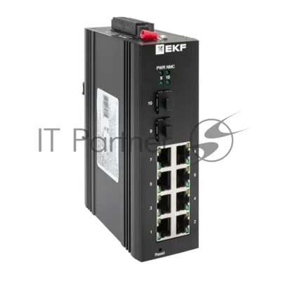 Коммутатор EKF TSX-ML2-2GX/SFP-8GT, 8×1 Гбит/с + 2×1 Гбит/с SFP, управляемый