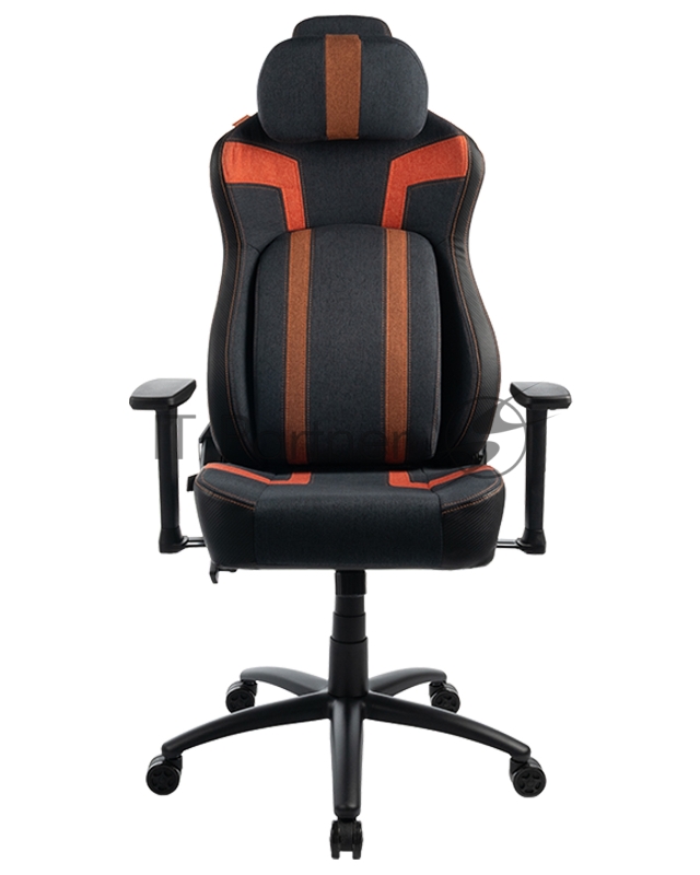 Кресло игровое Filum FL-CH-G-070 серо-оранжевое