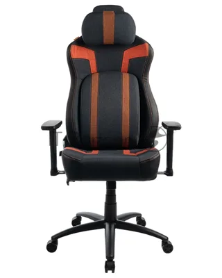 Кресло игровое Filum FL-CH-G-070 серо-оранжевое