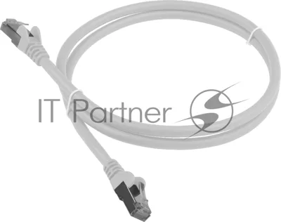 Кабель патч-корд F/UTP 6 кат. 5м. Lanmaster LAN-PC45/S6-5.0-WH RJ45 - RJ45, 4 пары, белый, LSZH