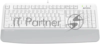 Клавиатура A4Tech Fstyler FK20 проводная, USB Type-A, белый