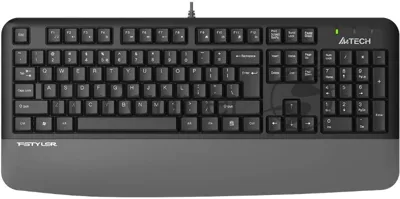 Клавиатура A4Tech Fstyler FK20 проводная, USB Type-A, серый