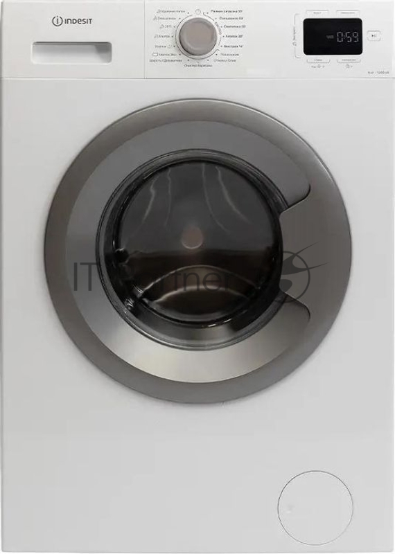 Стиральная машина Indesit ILS3 61291 S белый, загрузка фронтальная 6 кг, 1200 об/мин., класс: A