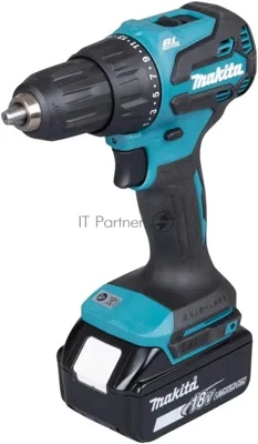 Дрель-шуруповерт Makita DHP490SFJ аккум. патрон:быстрозажимной
