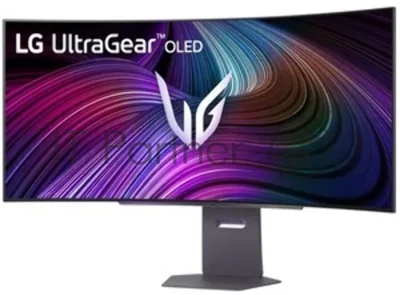 Монитор 45" LG UltraGear 45GX90SA-B OLED 3440x1440, 240 Гц, 0.03 мс, 21:9, 1300 кд/м² (пиковая), 2×HDMI 2.1, DP 1.4, USB-C (65 Вт PD), USB Hub, 3.5 Jack, динамики (2×7 Вт), DisplayHDR True Black 400, FreeSync Premium, G-Sync Compatible, изогнутый (800R), черный