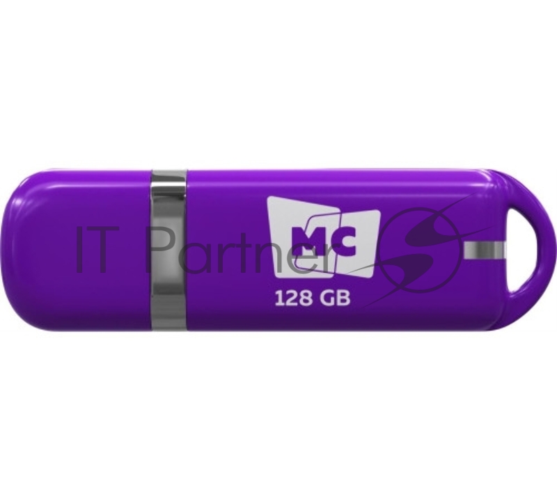 Флешка USB MORE CHOICE МФБ128 Purple (4620202558763), 128GB, USB 2.0, R/W15/6, фиолетовый