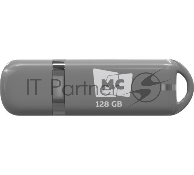 Флешка USB MORE CHOICE МФБ128 Grey (4620202558985), 128GB, USB 3.0, R/W 25/15, серый