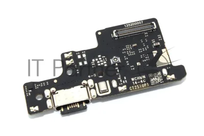 Нижняя плата с разъемом зарядки, Sim и микрофоном для Xiaomi Redmi Note 14 4G 24117RN76O/24117RN76G