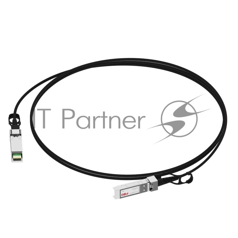 Кабель FIBO FT-S10-DAC5m-30, DAC Copper cable, 10G, SFP+ -to- SFP+, 30AWG витая пара, 5M 