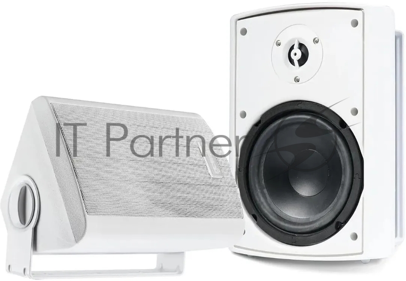 Акустическая система Gemini GHSI-W525BT-PR-WHT Активная + пассивная АС, 5.25" НЧ + 0.75" ВЧ, мощность RMS/Peak 60/150 Вт, АЧХ 45-20000 Гц, динамики: 5" НЧ, 1" ВЧ, IP44, BT, 3,5 мм AUX вход, 3,5 мм AUX выход, настенные крепления, пульт ДУ, цвет белый