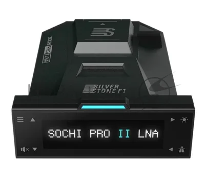 Радар-детектор Silverstone F1 SOCHI PRO II LNA GPS приемник