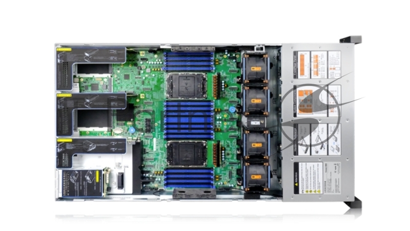 Серверная платформа Gooxi SL201-D12R-NV-G4 2u 12bay server paltform with NVME bp,based on rapid sapphire 2xPCIe 5.0x16; 4xPCIe 5.0x8 GPU card:1* 5090 2x 2.5" rear SAS/SATA 2x 2.5" rear NVMe 2x CPU cooler 350W 1300W 1+1 EU power cables rail kits