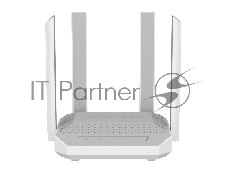 Маршрутизатор Netcraze Challenger Мультигигабитный интернет-центр с Mesh Wi-Fi 6 AX3000, 2 портами 2.5 Gigabit Ethernet и переключателем режима роутер/ретранслятор