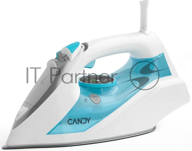 Утюг Candy CI-101 белый/голубой, 2700 Вт, 55 г/мин, 160 г/мин, 500 мл