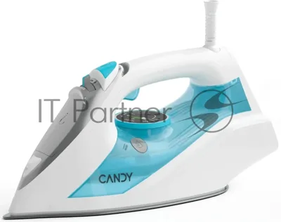Утюг Candy CI-101 белый/голубой, 2700 Вт, 55 г/мин, 160 г/мин, 500 мл