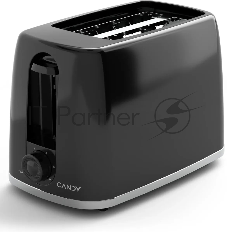 Тостер Candy CT-253 черный, 650 Вт, 2 слота
