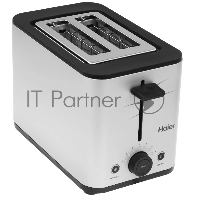 Тостер Haier HT-601 нержавеющая сталь, 900 Вт, 2 слота
