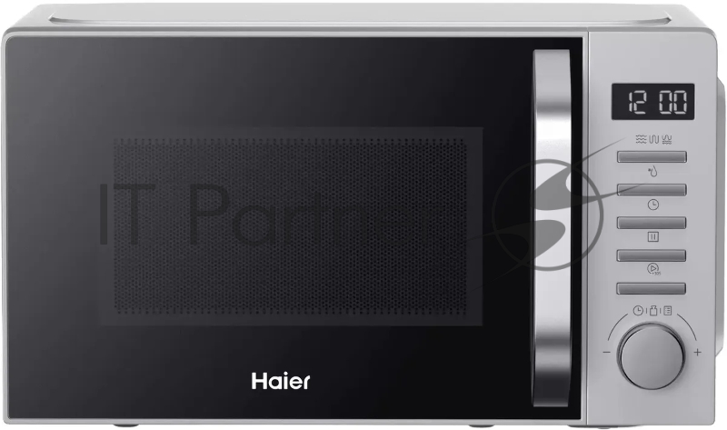 Микроволновая печь Haier HMB-DG208SA серебристый, 20 л, 800 Вт, переключатели - кнопки, поворотный механизм