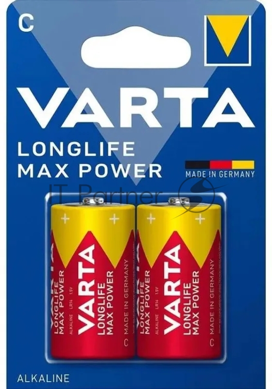 Батарея Varta LongLife Max Power C (2шт) блистер