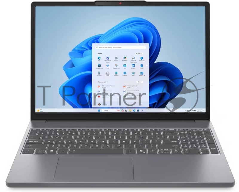 Ноутбук Lenovo IP3 Slim 15IRH10 15.3" WUXGA IPS, Intel Core i5-13420H, 16Gb, 512Gb SSD, no OS, серый (83K100VEIN)*