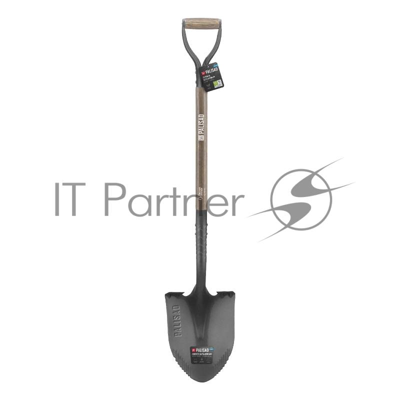 Лопата штыковая профессиональная Palisad LUXE 225х295x1250 мм, с зубьями, ясень, EFP