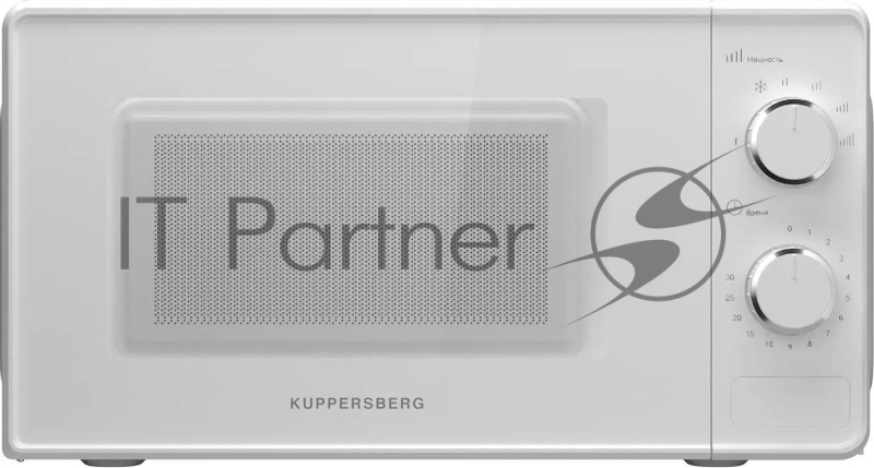 Микроволновая печь Kuppersberg TMW 203 W белый, 20 л, 700 Вт, переключатели - поворотный механизм