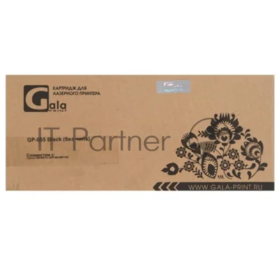 Картридж GalaPrint GP-055M (3014C002) для принтеров Canon LBP-662/663/664/MF-740/741/742/743/744/745/745 Magenta 2100 копий