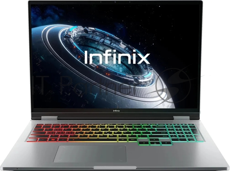 Ноутбук Infinix GT Book GL614/16"/IPS/Intel Core i7 13620H/16Gb/1Tb/SSD/NVIDIA GeForce RTX 5060 8Gb/Windows 11 Home/серебристый/1.99 kg