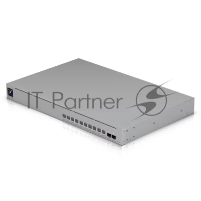 Ubiquiti UniFi Switch Pro XG 10 PoE PoE-коммутатор в стойку, 10х 10G RJ45, 2х 10G SFP+, раздача 400 Вт