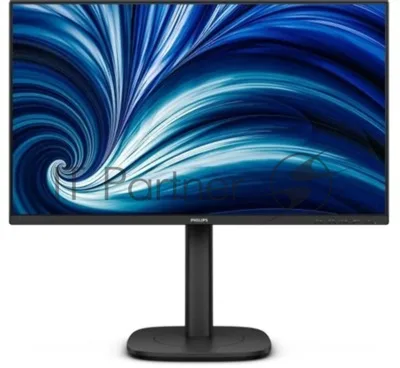 Монитор 23.8" Philips 24B2N3200J/00 IPS 1920x1080, 120 Гц, 4 мс (GtG), 16:9, 300 кд/м², VGA, HDMI 1.4, DP 1.2, USB Hub (4×USB-A + 1×USB-B), 3.5 Jack, динамики (2×2 Вт), HDR10, черный