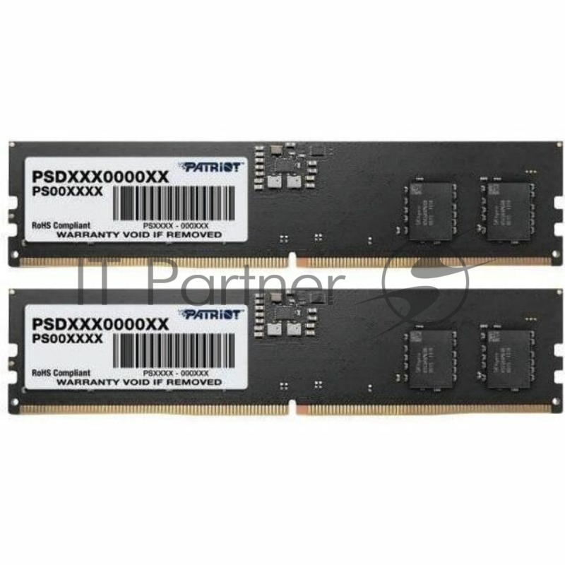 Оперативная память Patriot Signature Line, DDR5, 64GB (2x32GB), 5600 MHz, CL46