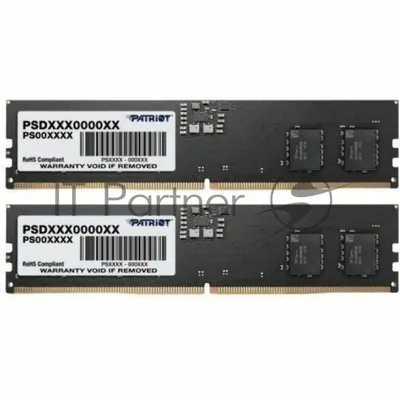 Оперативная память Patriot Signature Line, DDR5, 64GB (2x32GB), 5600 MHz, CL46