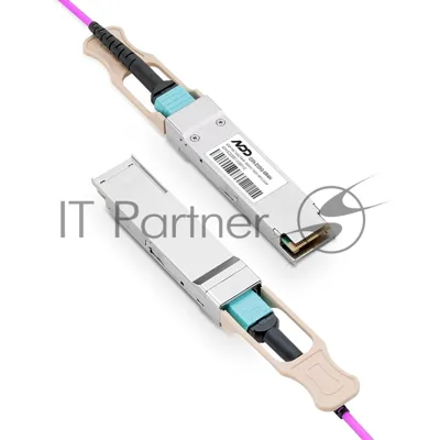 Трансивер NADDOD NVIDIA/Mellanox MMA1T00-HS Compatible 200G SR4 QSFP56 PAM4 850nm 100m DOM MTP/MPO-12 UPC InfiniBand HDR Transceiver Module for MMF