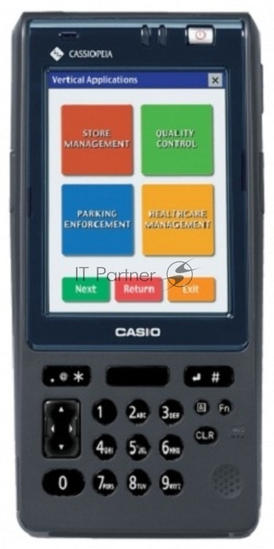 Терминал сбора данных Casio IT-600 1D, Bluetooth, Windows CE .NET 5.0 EN