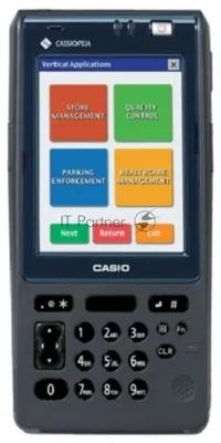 Терминал сбора данных Casio IT-600 1D, Bluetooth, Windows CE .NET 5.0 EN